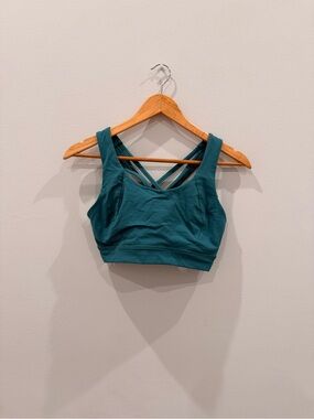 lululemon athletica Teal Strappy Sports Bra